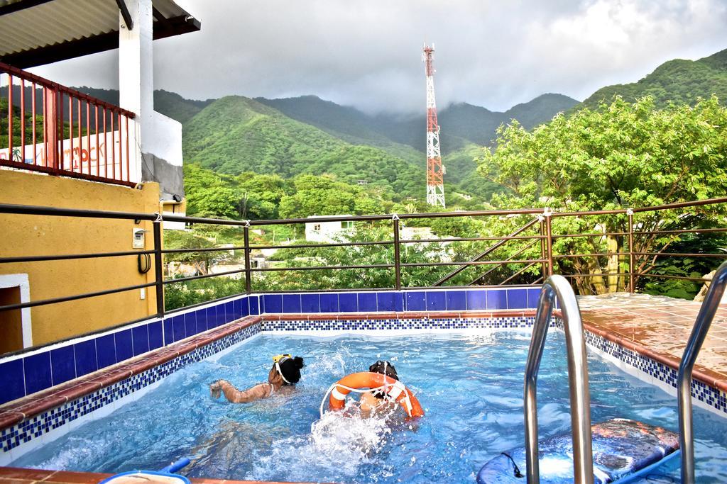 Hostal Rancho Aparte Taganga Bagian luar foto