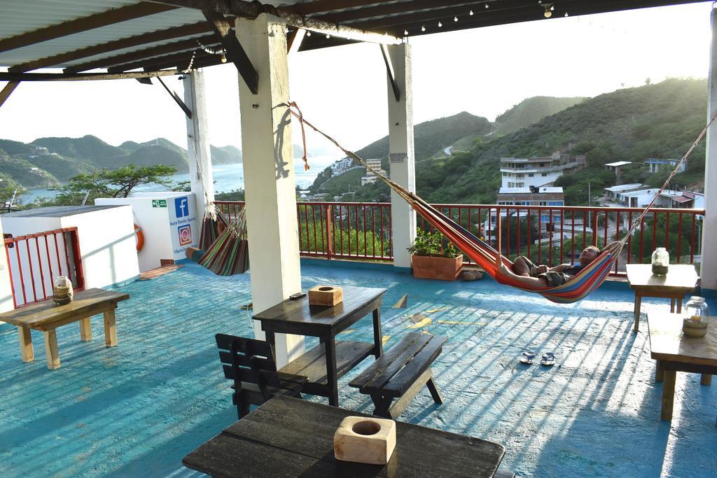 Hostal Rancho Aparte Taganga Bagian luar foto
